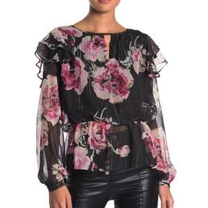 Walter Baker Evelyn Top Floral Print